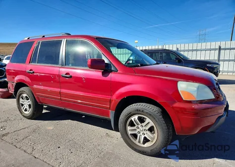 2005 Honda Pilot Ex z USA, uszkodzony, nr VIN 2HKYF184X5H544059